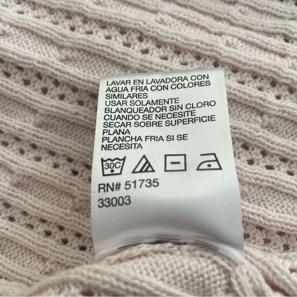 Oscar de la Renta Red Label Tank & Sweater Cardigan Set Light Pink - Picture 8 of 11